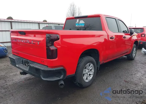 2021 Chevrolet Silverado 1500 4Wd Short Bed Lt из США, поврежденный, VIN 1GCUYDED5MZ326908